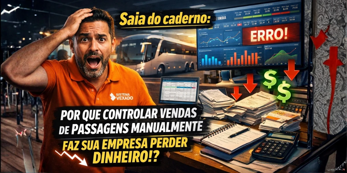 Controle manual faz empresa perder dinheiro