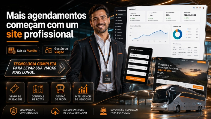 Imagem ilustrativa: Mais agendamentos começam com um site profissional