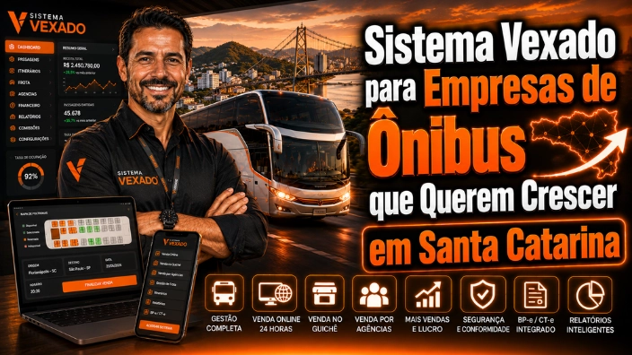 Imagem ilustrativa: Sistema para empresas de ônibus que querem crescer em Santa Catarina: guia para viações