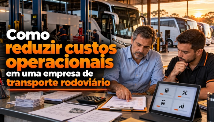 Imagem ilustrativa: Como reduzir custos operacionais em uma empresa de transporte rodoviário
